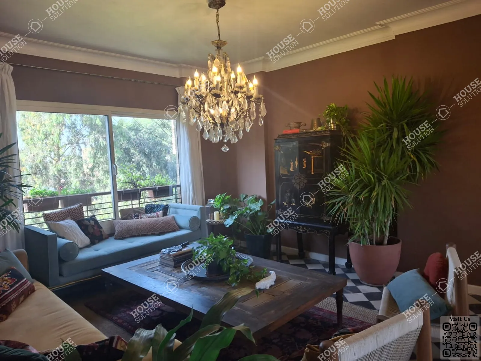 RECEPTION  @ Apartments For Rent In Maadi Maadi Sarayat Area: 160 m² consists of 3 Bedrooms 2 Bathrooms Modern furnished 5 stars #6294-0