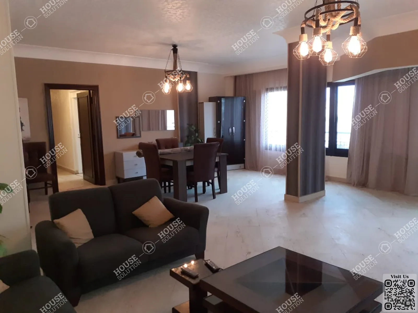 RECEPTION  @ Apartments For Rent In Maadi Maadi Sarayat Area: 170 m² consists of 3 Bedrooms 3 Bathrooms Modern furnished 5 stars #6304-0