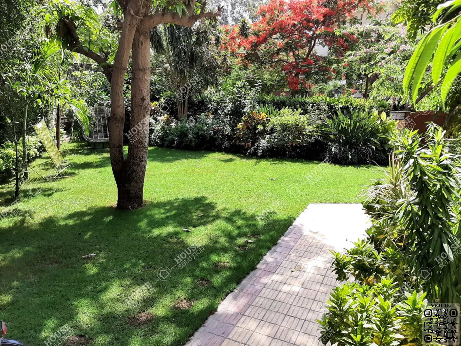 PRIVATE GARDEN  @ Villas For Rent In Maadi Maadi Sarayat Area: 450 m² consists of 4 Bedrooms 5 Bathrooms Semi furnished 5 stars #6306-0