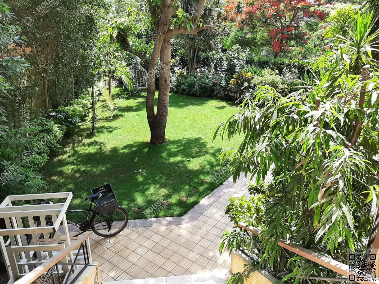 PRIVATE GARDEN  @ Villas For Rent In Maadi Maadi Sarayat Area: 450 m² consists of 4 Bedrooms 5 Bathrooms Semi furnished 5 stars #6306-1