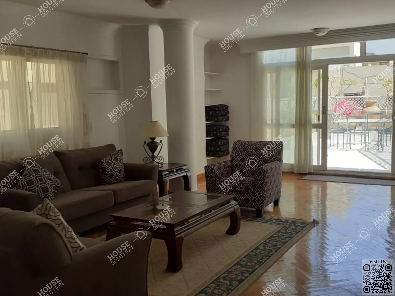 RECEPTION  @ Penthouses For Rent In Maadi Maadi Degla Area: 300 m² consists of 4 Bedrooms 3 Bathrooms Modern furnished 5 stars #6313-0