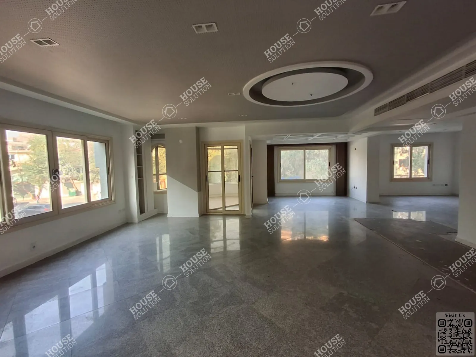 Open Space Area @ Office spaces For Rent In Maadi Maadi Sarayat Area: 850 m² consists of 5 Bedrooms 6 Bathrooms Semi furnished 5 stars #6320-1