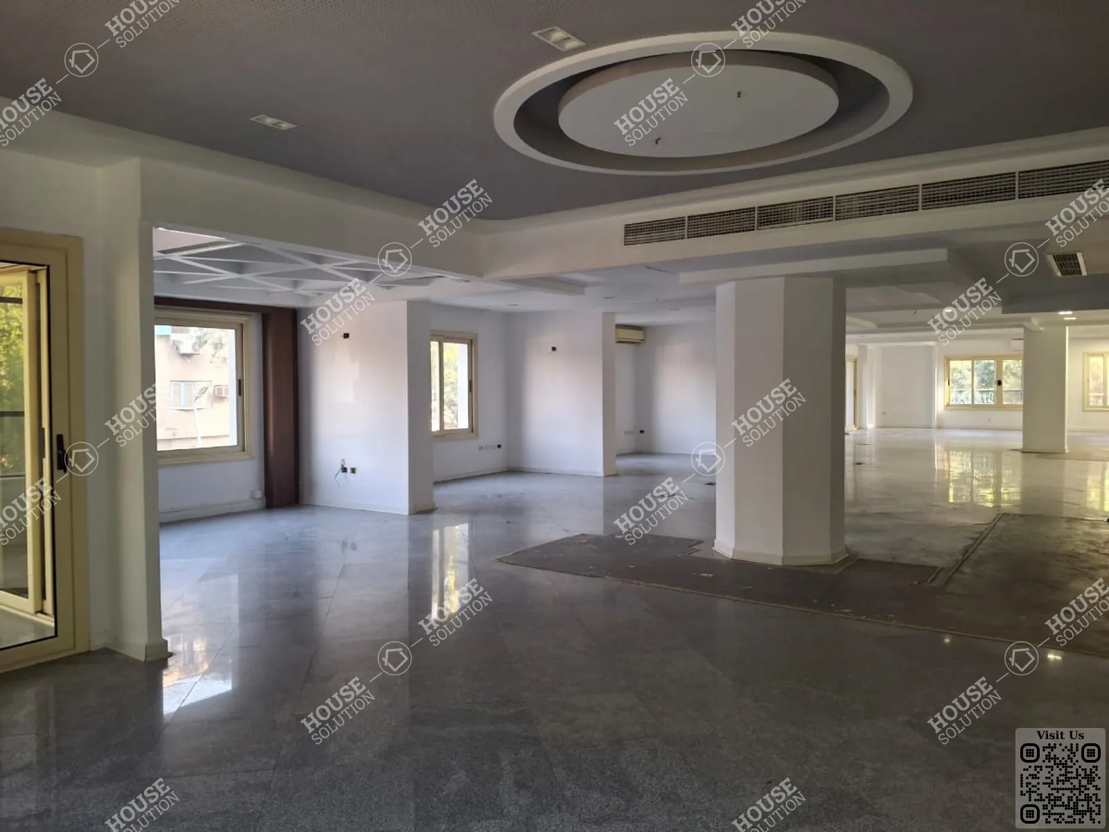 Open Space Area @ Office spaces For Rent In Maadi Maadi Sarayat Area: 850 m² consists of 5 Bedrooms 6 Bathrooms Semi furnished 5 stars #6320-2