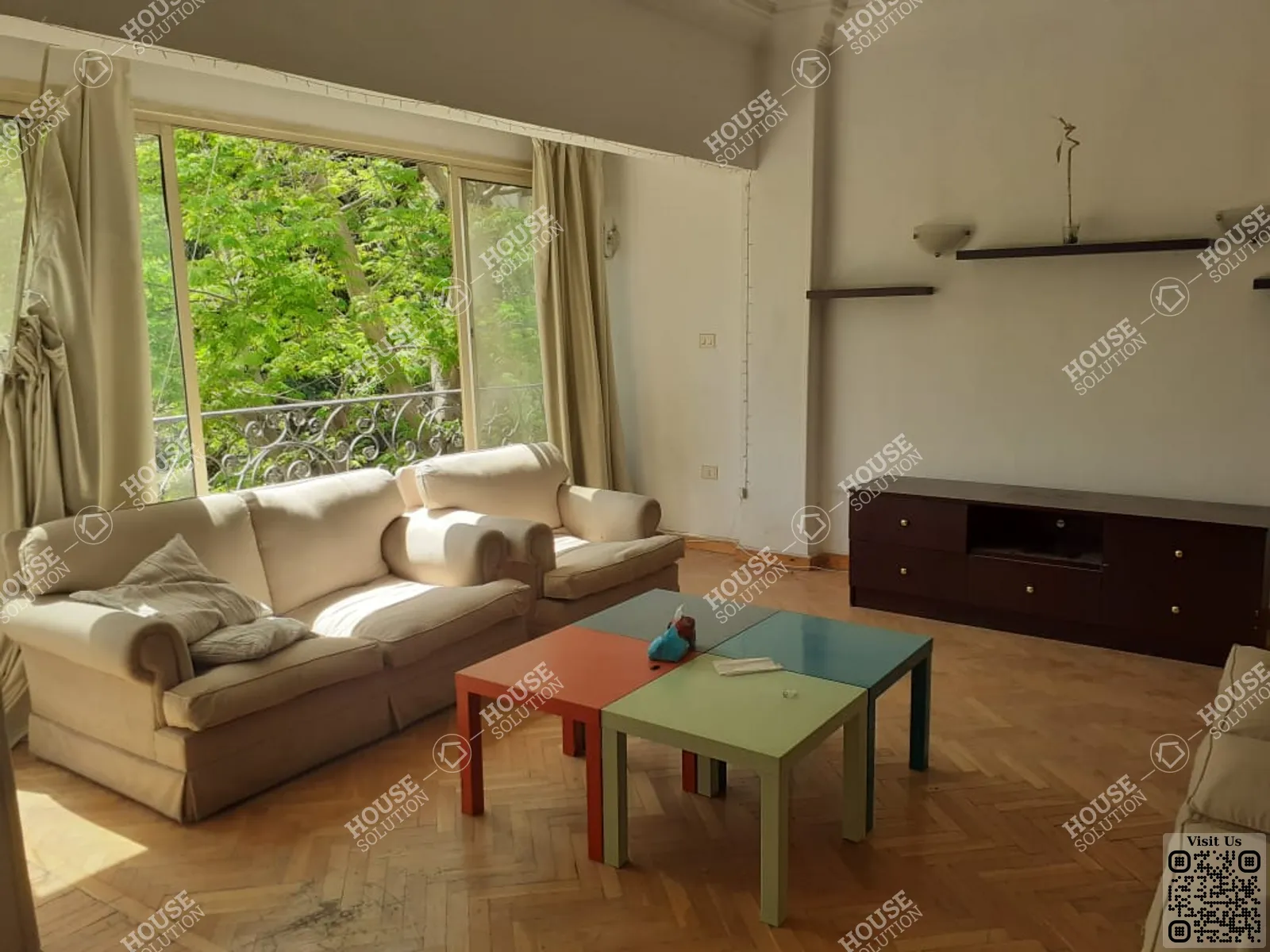 RECEPTION  @ Apartments For Rent In Maadi Maadi Sarayat Area: 140 m² consists of 2 Bedrooms 2 Bathrooms Furnished 5 stars #6321-1