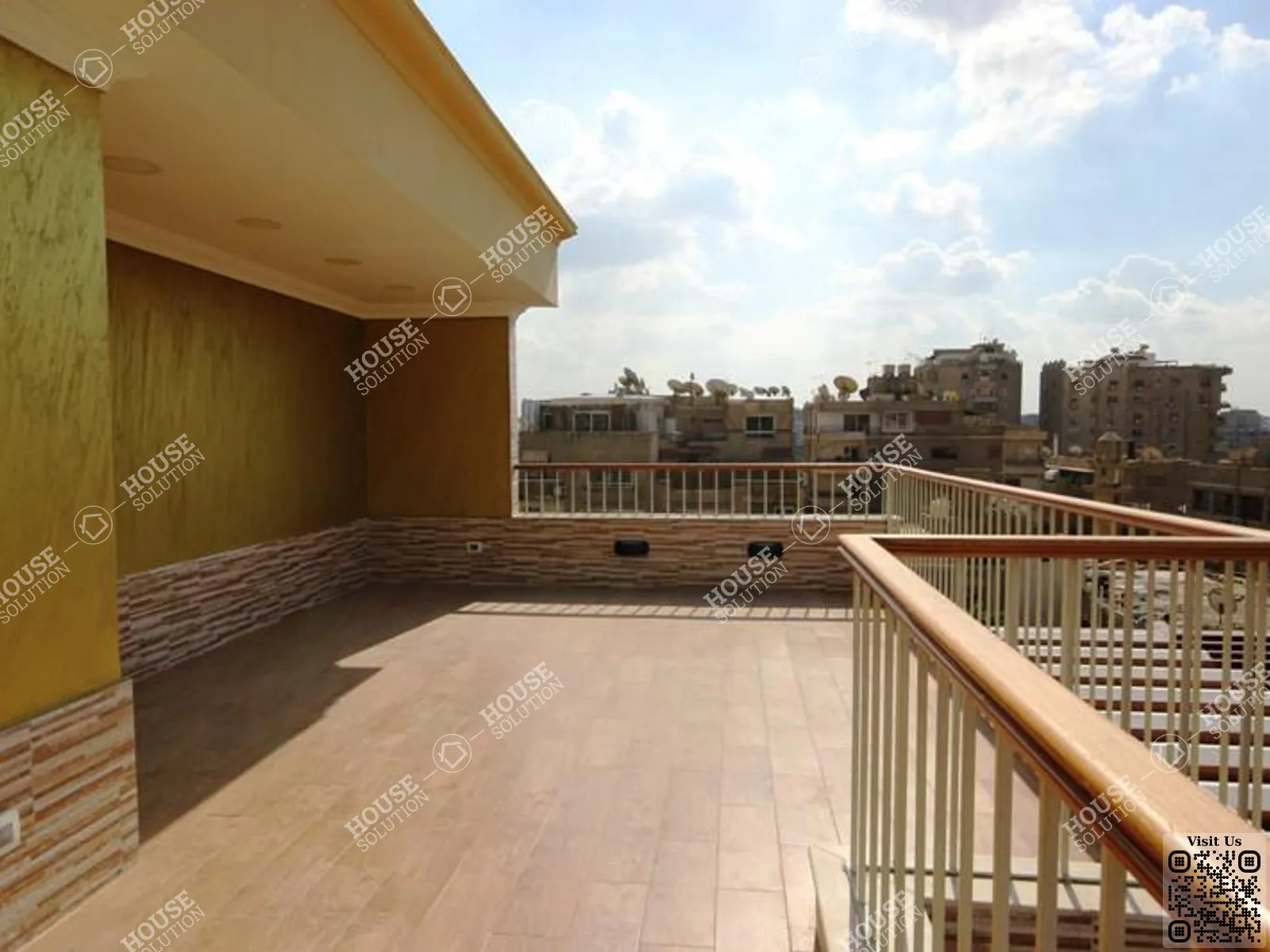 TERRACE  @ Penthouses For Rent In Maadi Maadi Degla Area: 180 m² consists of 3 Bedrooms 3 Bathrooms Modern furnished 5 stars #6326-1