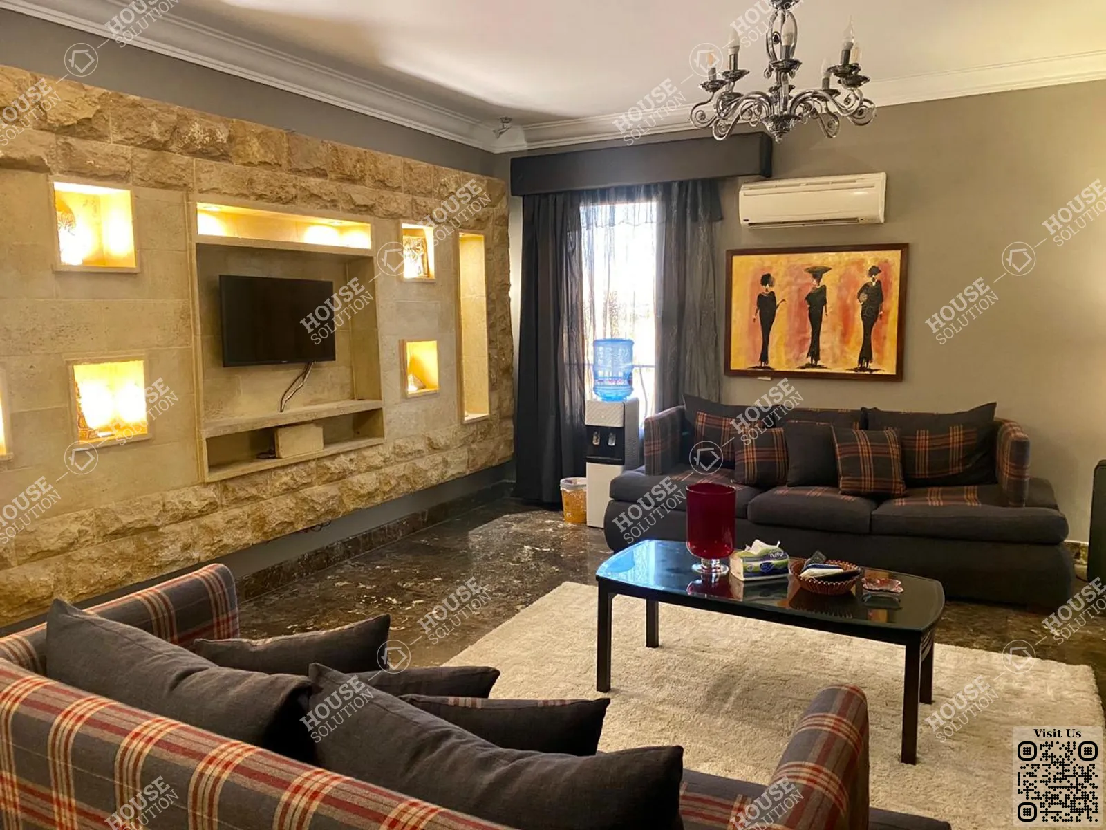 RECEPTION @ Apartments For Rent In Maadi Maadi Degla Area: 180 m² consists of 3 Bedrooms 3 Bathrooms Furnished 5 stars #6327-0