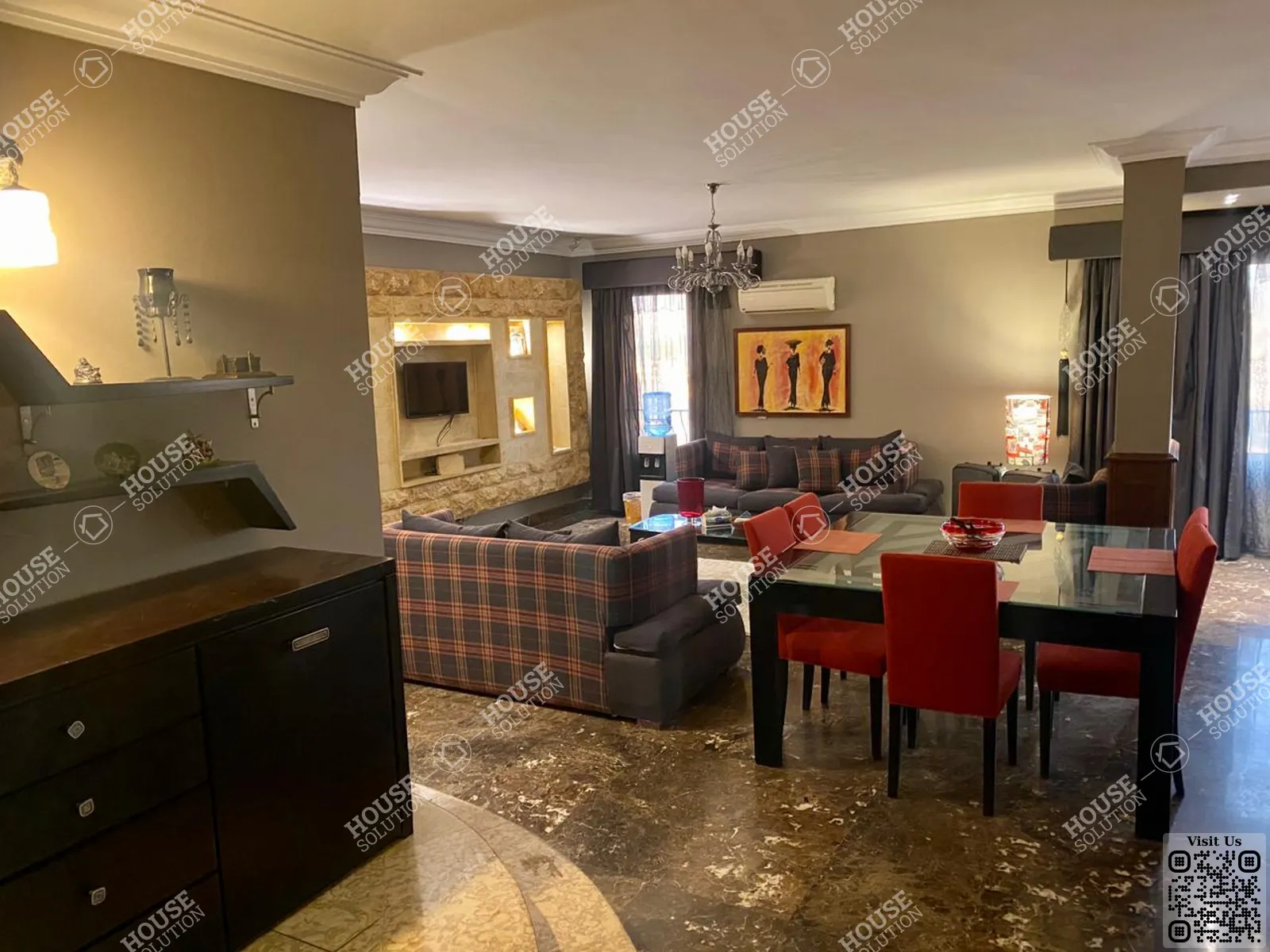 RECEPTION @ Apartments For Rent In Maadi Maadi Degla Area: 180 m² consists of 3 Bedrooms 3 Bathrooms Furnished 5 stars #6327-2