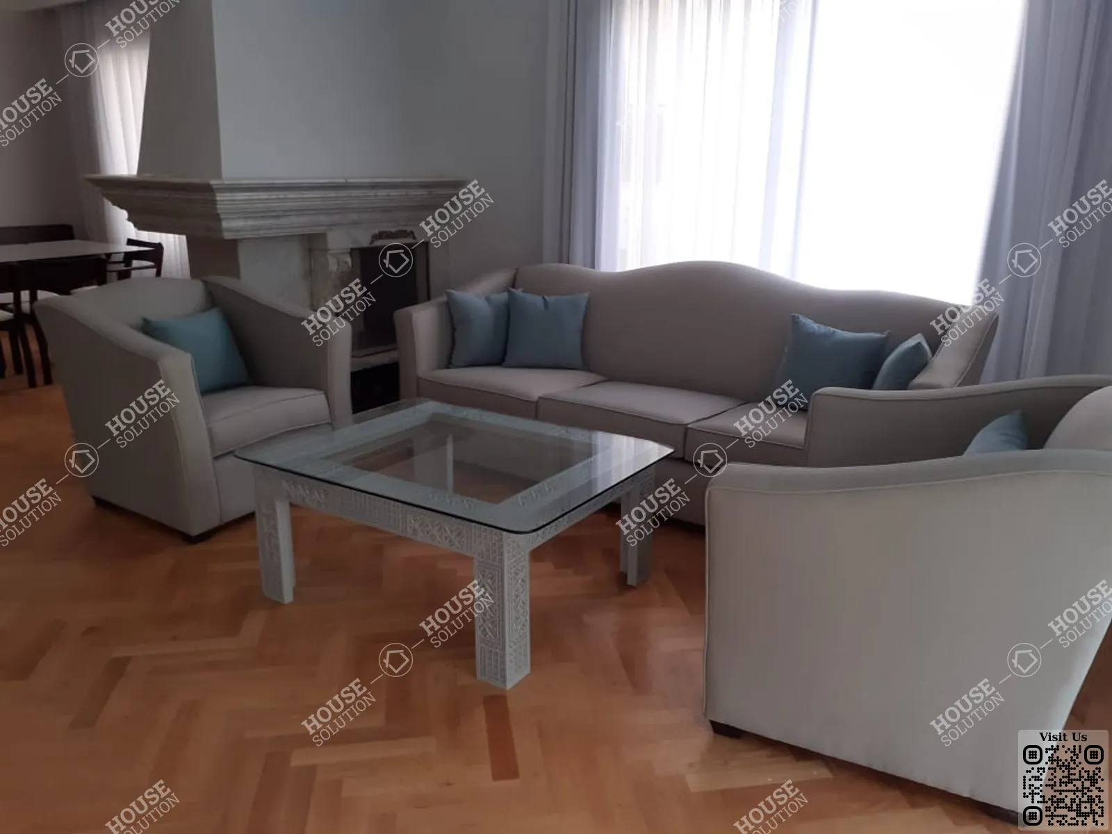 RECEPTION  @ Apartments For Rent In Maadi Maadi Sarayat Area: 140 m² consists of 2 Bedrooms 2 Bathrooms Modern furnished 5 stars #6328-0