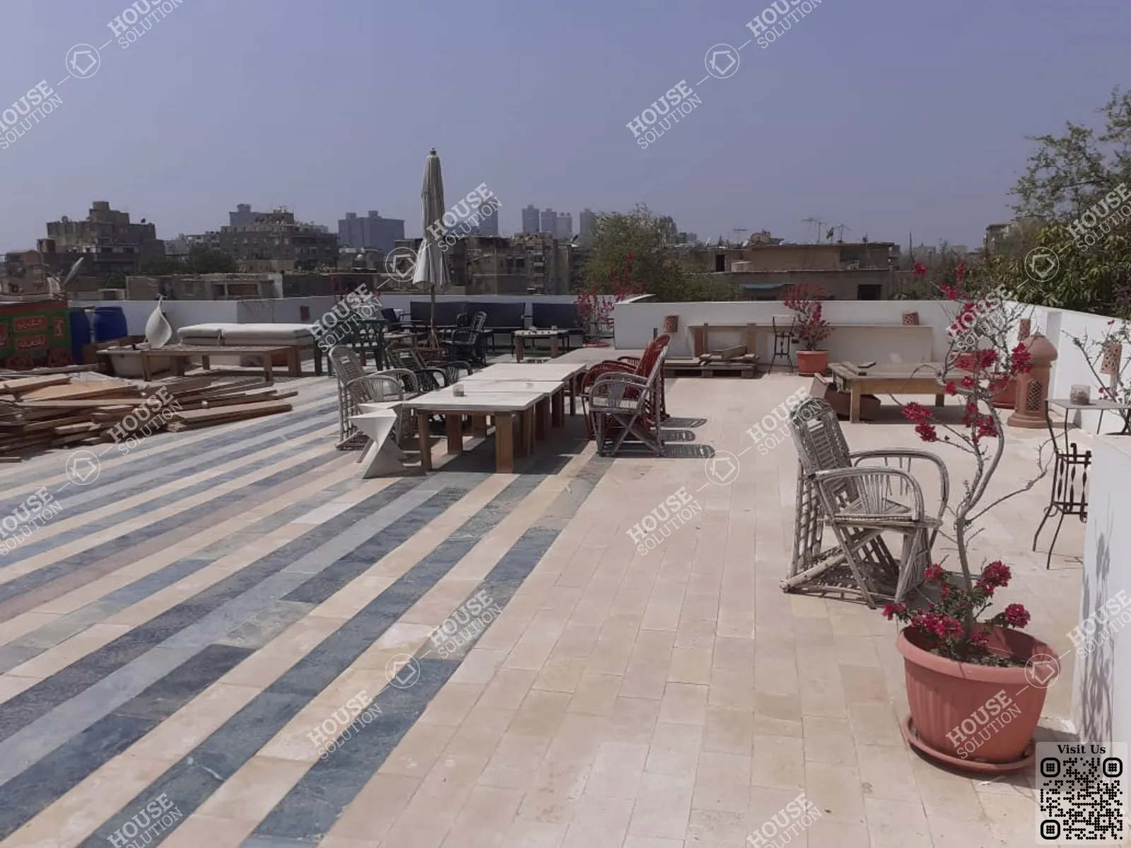 TERRACE  @ Studios For Rent In Maadi Maadi Sarayat Area: 60 m² consists of 1 Bedrooms 1 Bathrooms Modern furnished 5 stars #6333-0