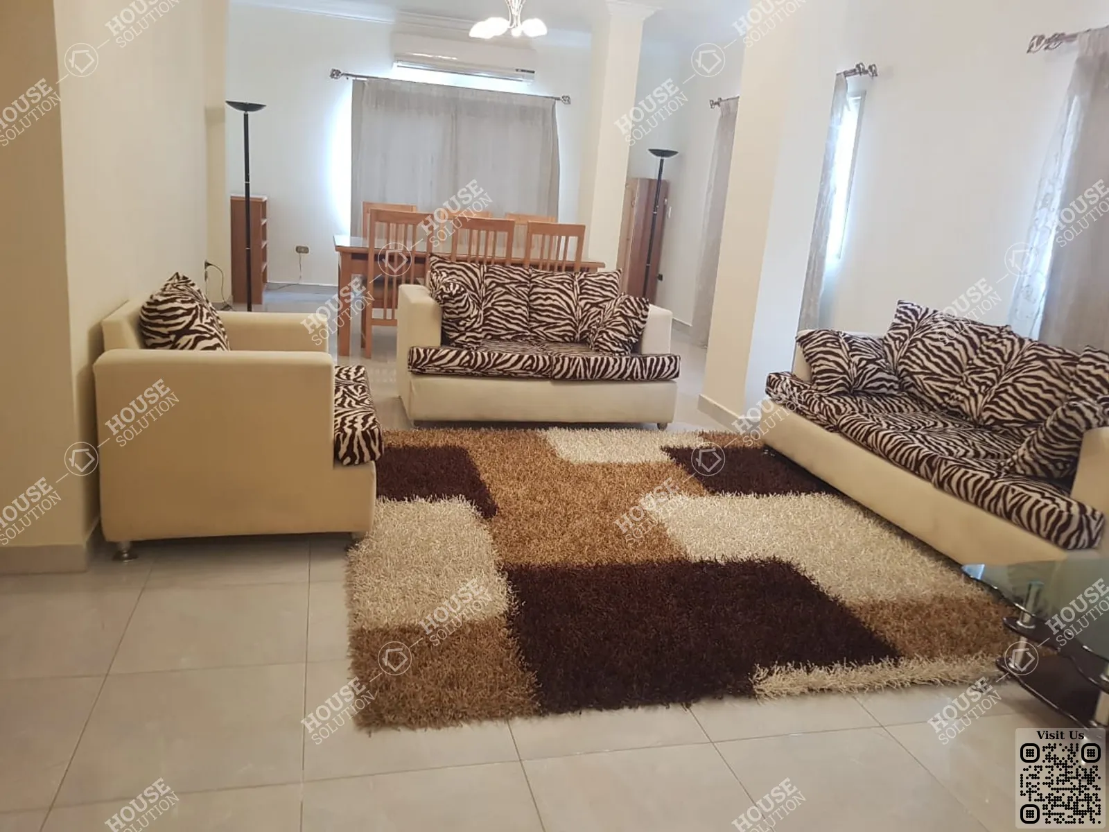 RECEPTION  @ Apartments For Rent In Maadi Maadi Degla Area: 140 m² consists of 2 Bedrooms 2 Bathrooms Furnished 5 stars #6336-0