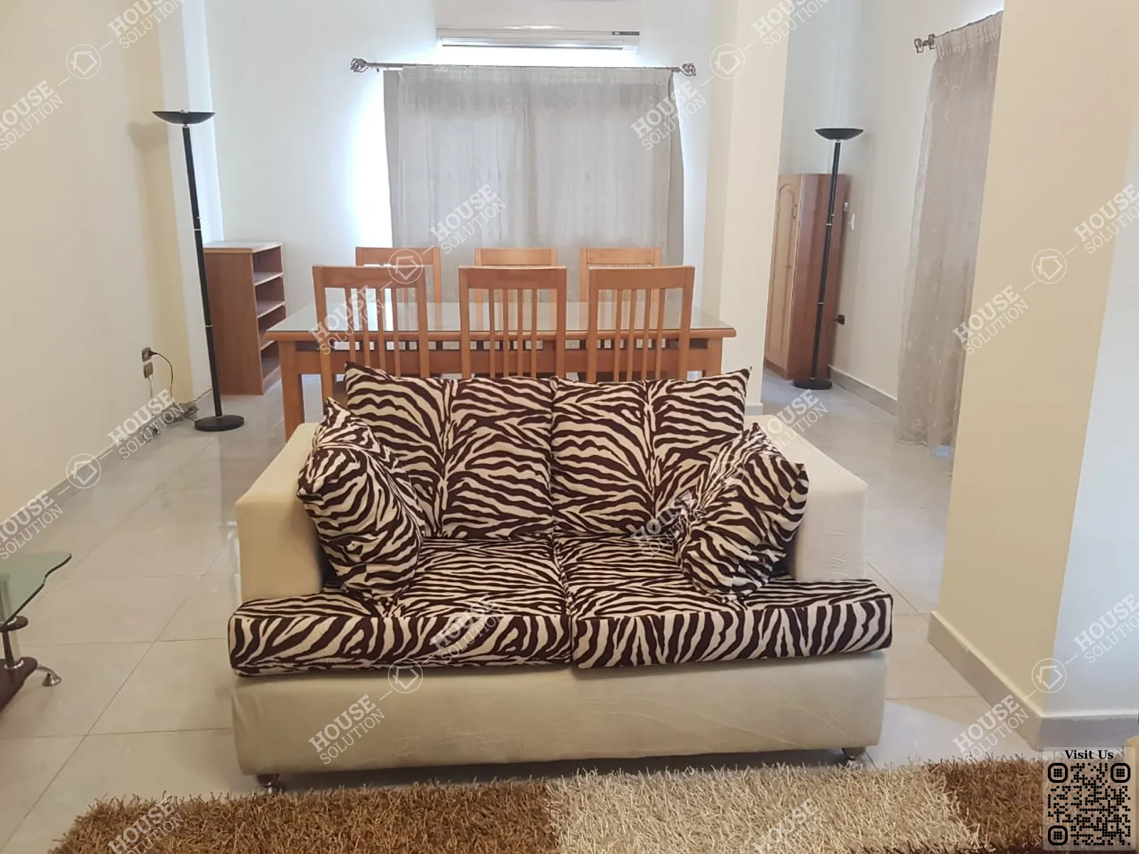 RECEPTION  @ Apartments For Rent In Maadi Maadi Degla Area: 140 m² consists of 2 Bedrooms 2 Bathrooms Furnished 5 stars #6336-2