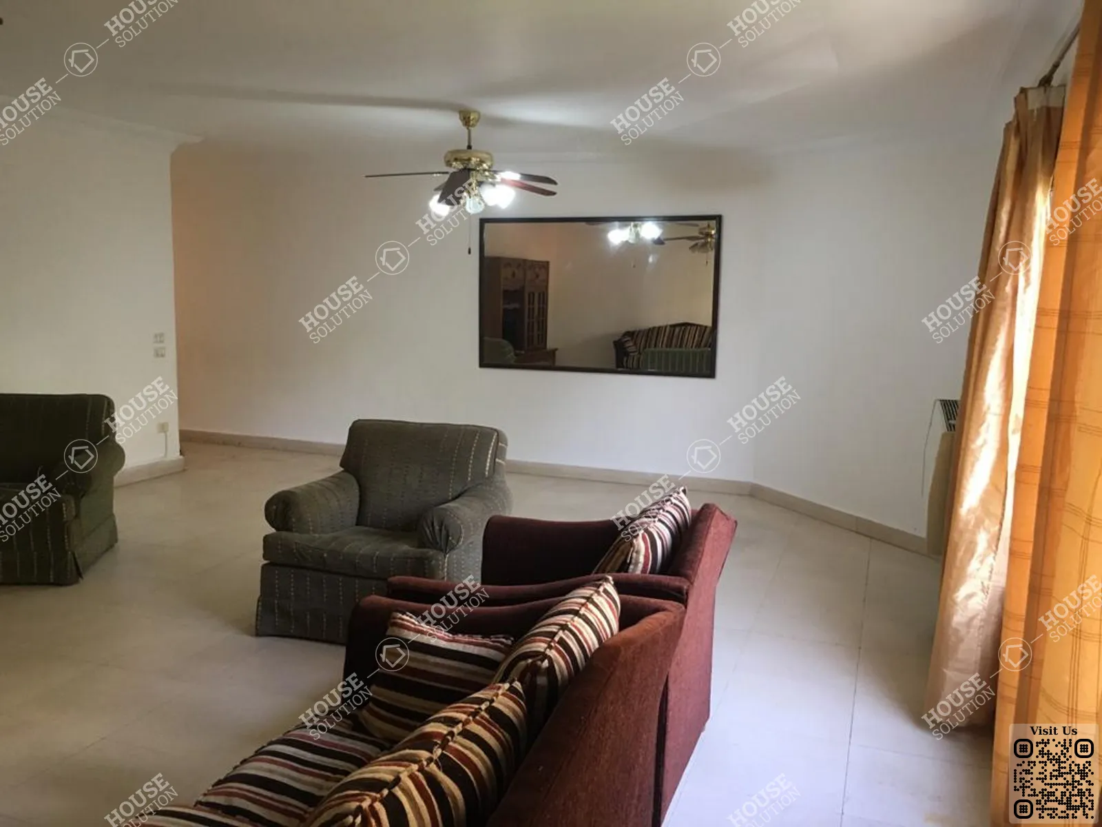 RECEPTION @ Apartments For Rent In Maadi Maadi Degla Area: 220 m² consists of 3 Bedrooms 2 Bathrooms Furnished 5 stars #6337-2