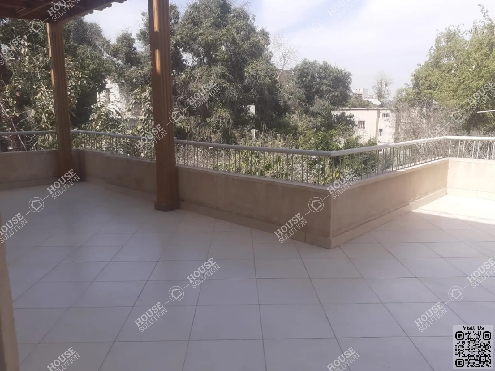 TERRACE  @ Penthouses For Rent In Maadi Maadi Sarayat Area: 240 m² consists of 3 Bedrooms 3 Bathrooms Semi furnished 1 stars #6346-0