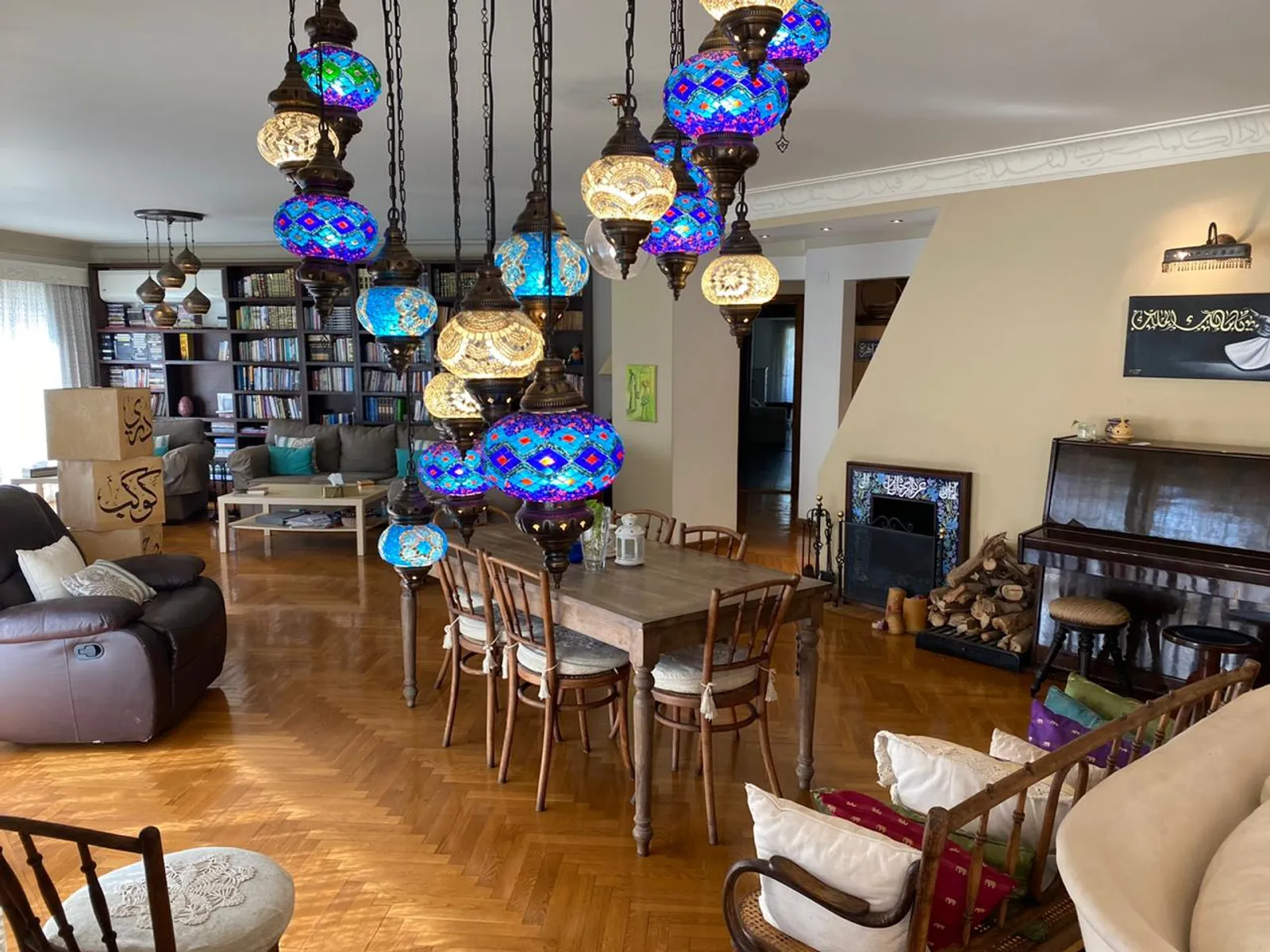 RECEPTION  @ Apartments For Rent In Maadi Maadi Sarayat Area: 300 m² consists of 4 Bedrooms 4 Bathrooms Modern furnished 5 stars #6347-0