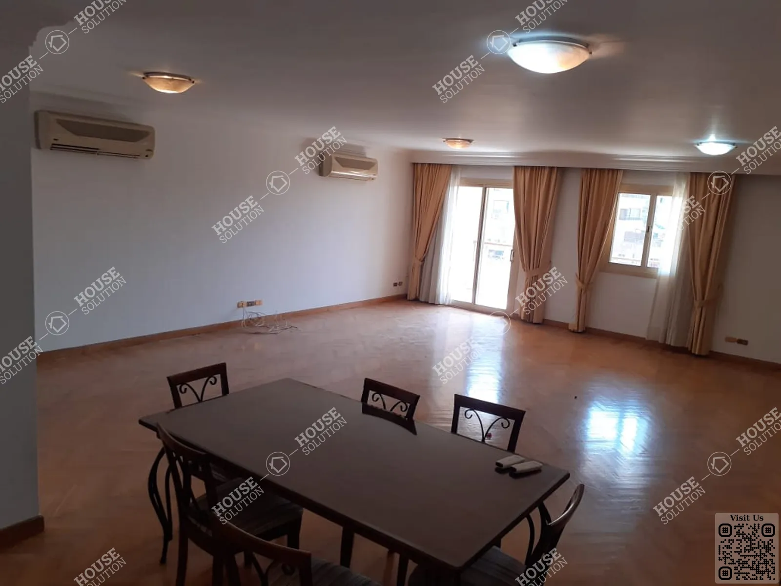 DINING AREA @ Apartments For Rent In Maadi Maadi Sarayat Area: 250 m² consists of 3 Bedrooms 3 Bathrooms Furnished 5 stars #6351-1
