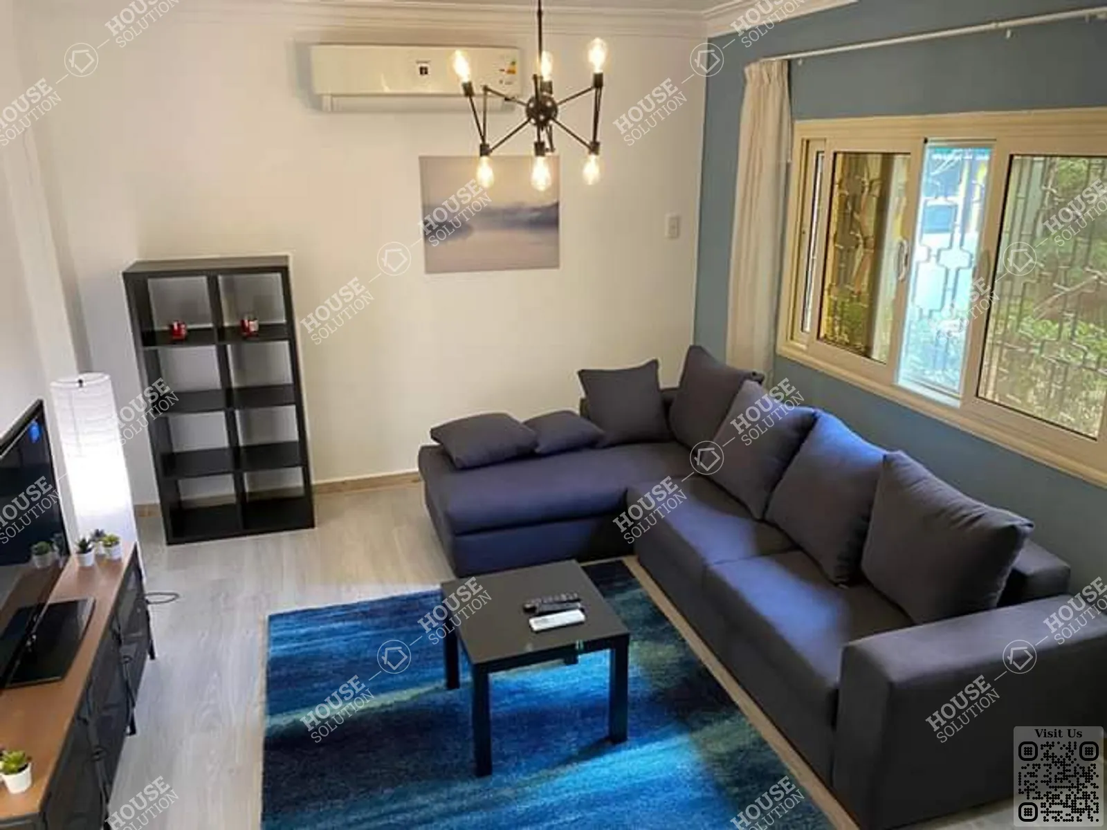 RECEPTION  @ Ground Floors For Rent In Maadi Maadi Degla Area: 120 m² consists of 2 Bedrooms 1 Bathrooms Furnished 5 stars #6357-0