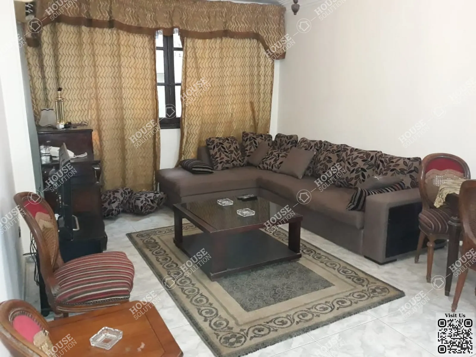 RECEPTION @ Apartments For Rent In Maadi Maadi Degla Area: 120 m² consists of 2 Bedrooms 1 Bathrooms Furnished 5 stars #6366-0