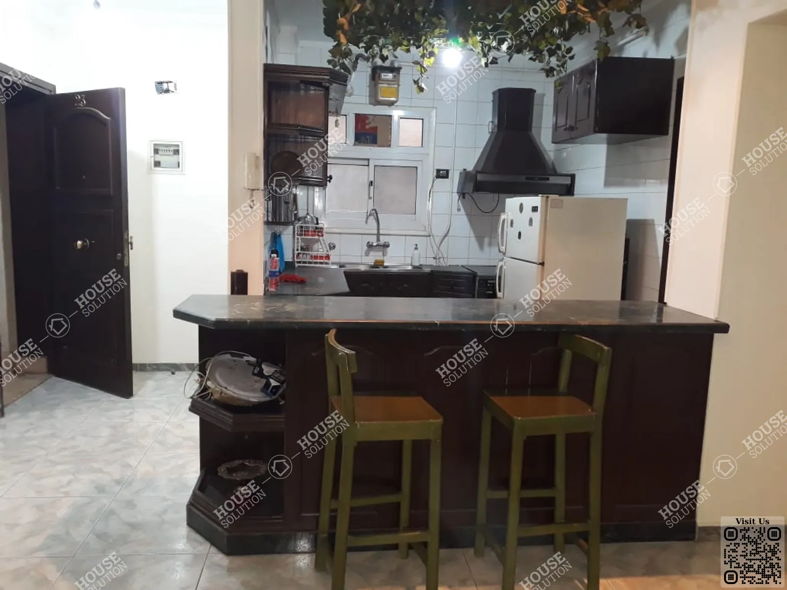 KITCHEN @ Apartments For Rent In Maadi Maadi Degla Area: 120 m² consists of 2 Bedrooms 1 Bathrooms Furnished 5 stars #6366-2
