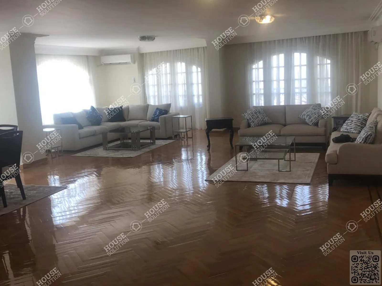 RECEPTION  @ Apartments For Rent In Maadi Maadi Sarayat Area: 250 m² consists of 4 Bedrooms 3 Bathrooms Furnished 5 stars #6370-2