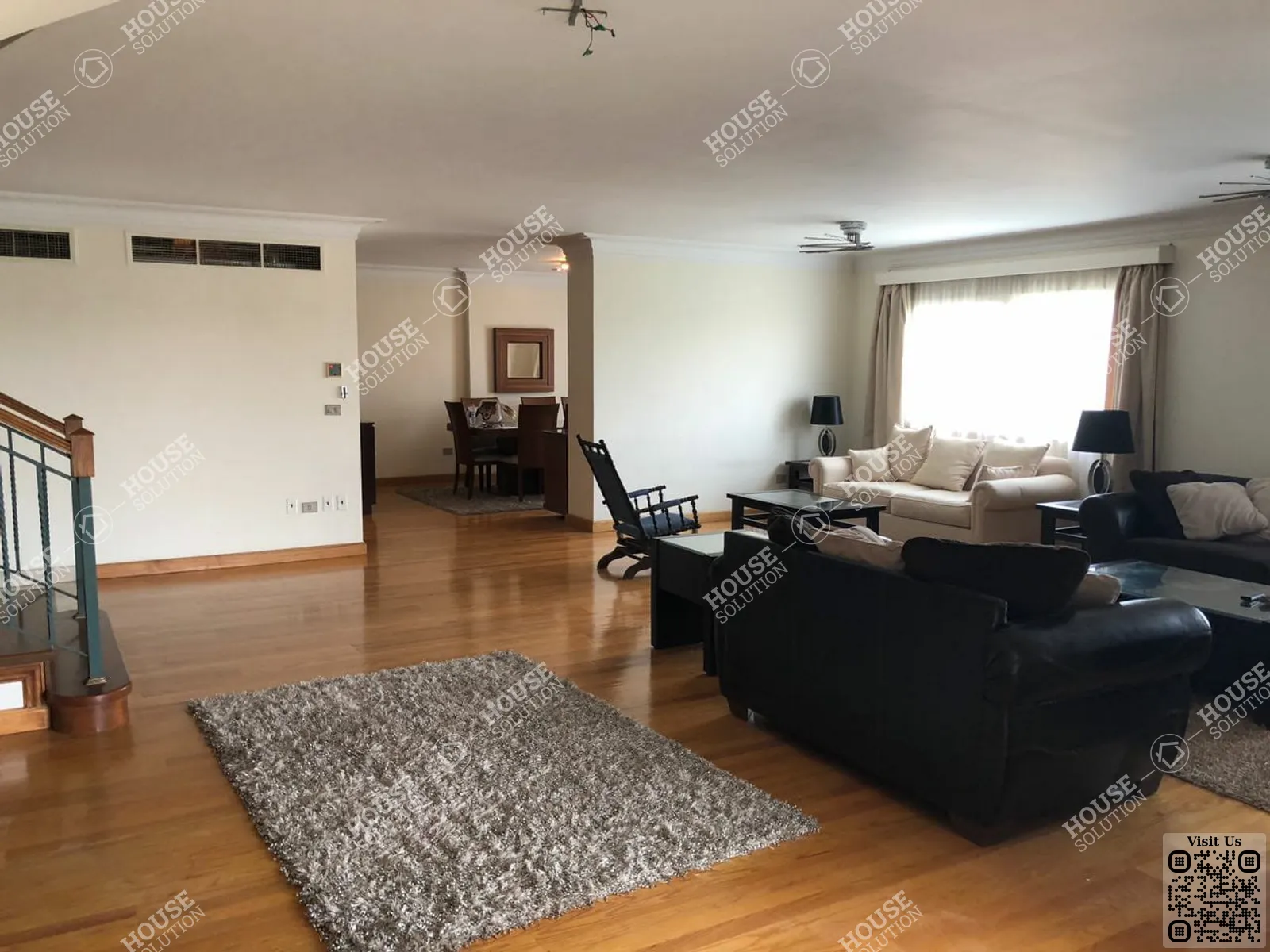 RECEPTION @ Duplexes For Rent In Maadi Maadi Sarayat Area: 350 m² consists of 4 Bedrooms 4 Bathrooms Modern furnished 5 stars #6371-1