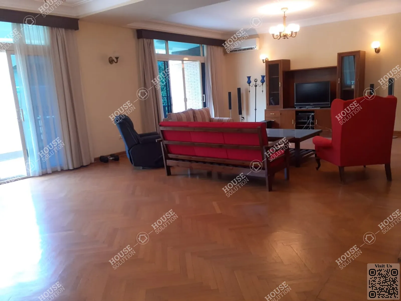 RECEPTION  @ Apartments For Rent In Maadi Maadi Sarayat Area: 260 m² consists of 3 Bedrooms 3 Bathrooms Furnished 5 stars #6375-0