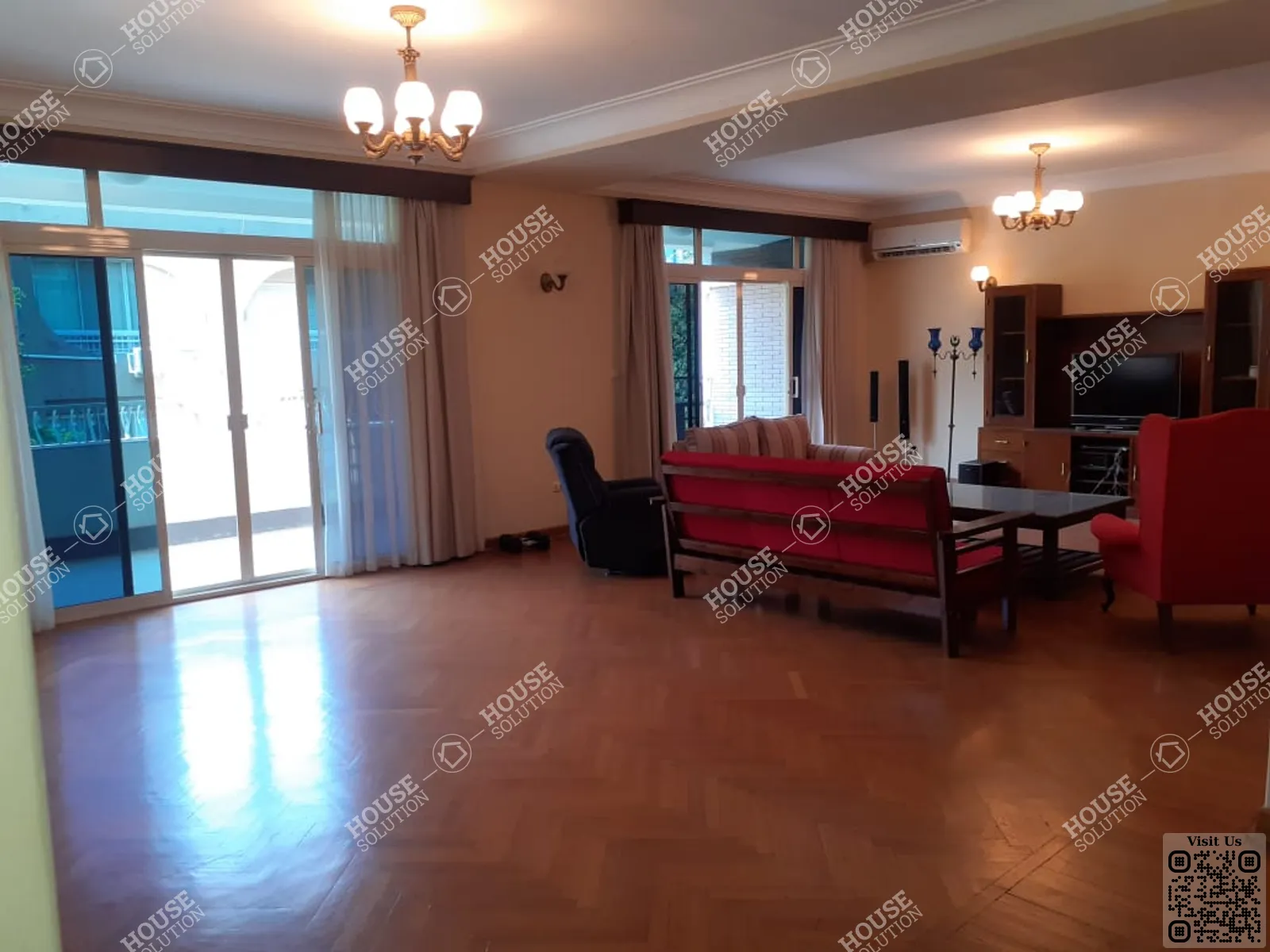 RECEPTION  @ Apartments For Rent In Maadi Maadi Sarayat Area: 260 m² consists of 3 Bedrooms 3 Bathrooms Furnished 5 stars #6375-2