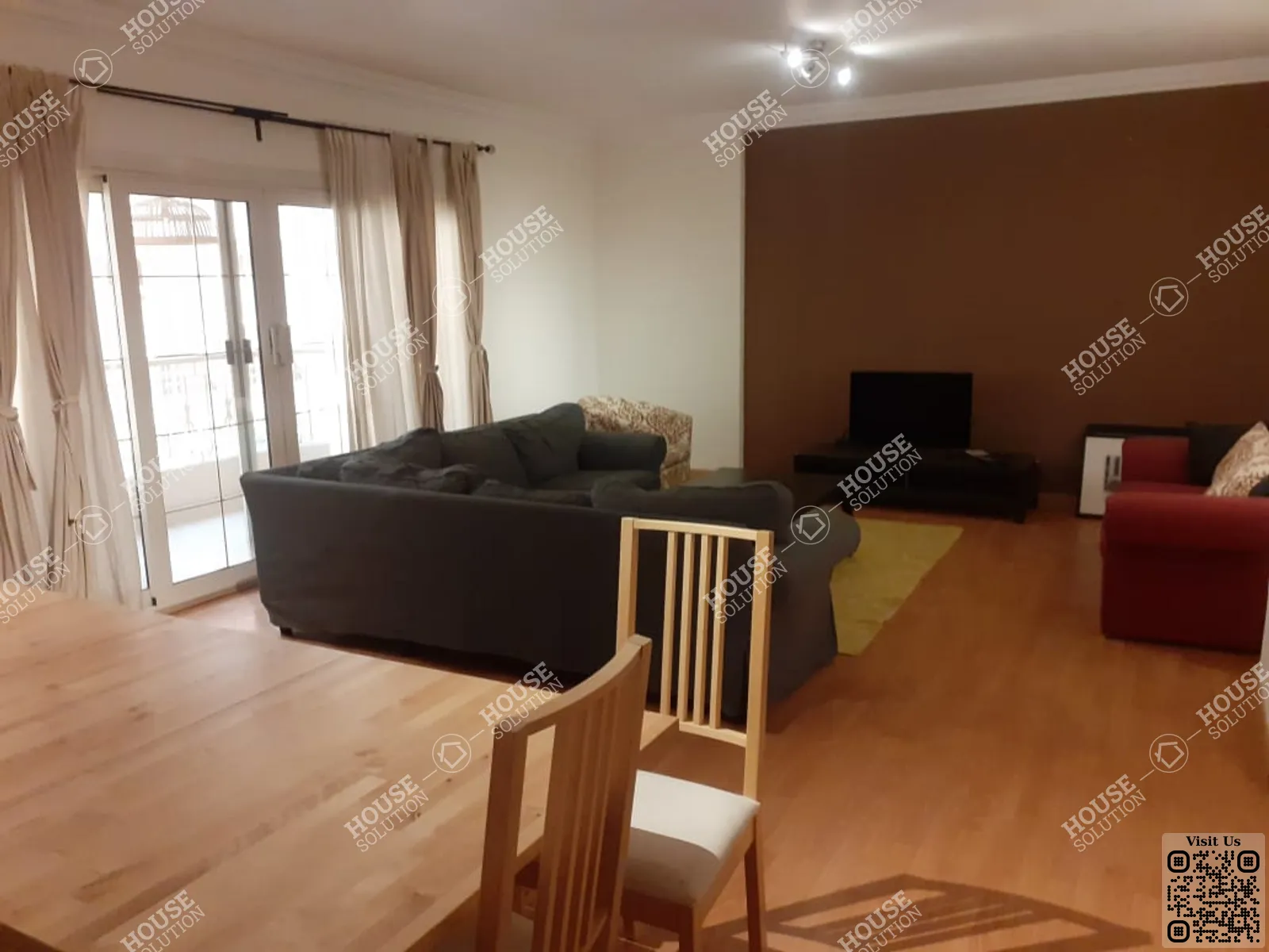 RECEPTION  @ Apartments For Rent In Maadi Maadi Degla Area: 140 m² consists of 2 Bedrooms 2 Bathrooms Furnished 4 stars #6385-2