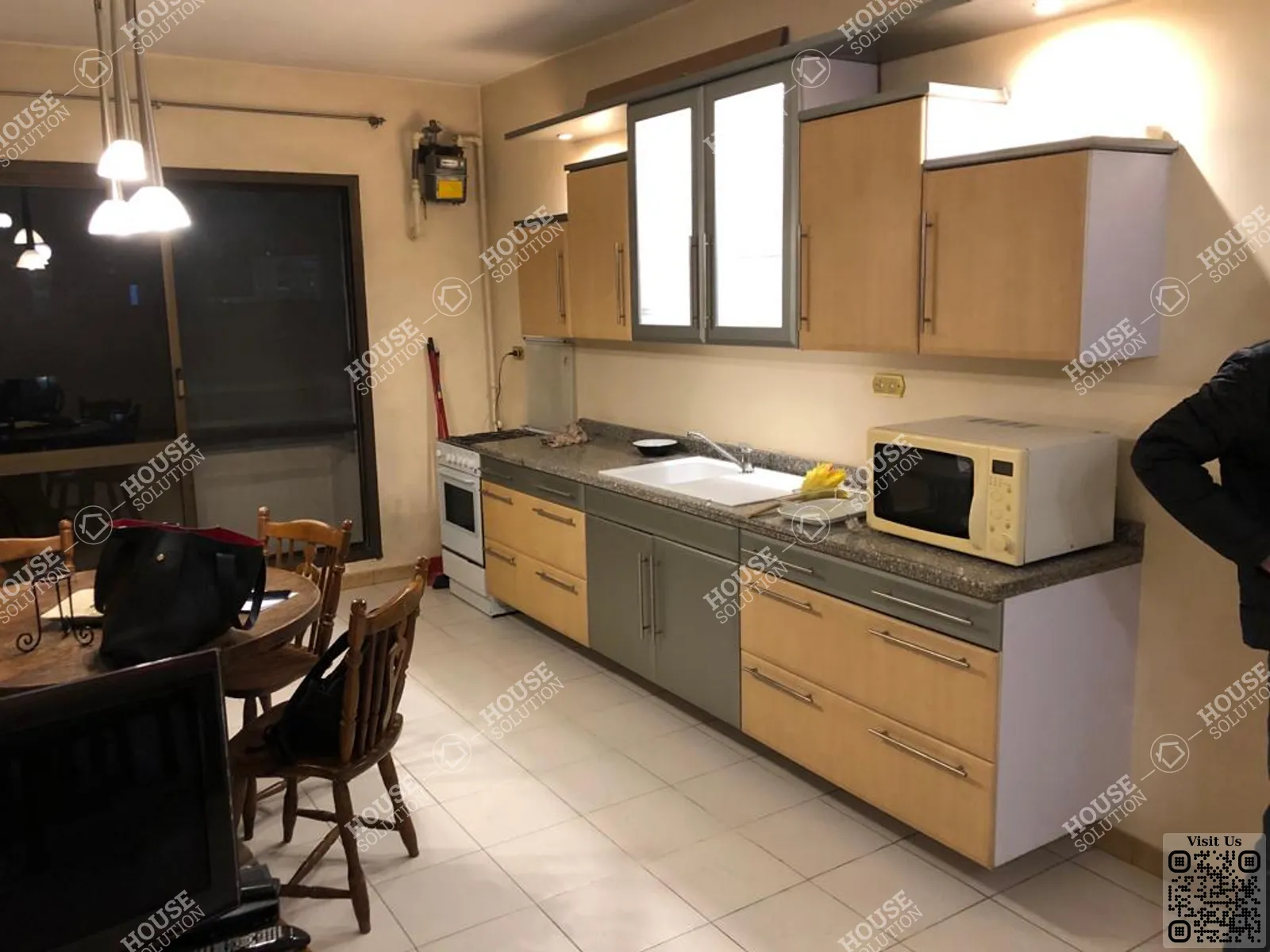 KITCHENETTE @ Apartments For Rent In Maadi Maadi Sarayat Area: 60 m² consists of 1 Bedrooms 1 Bathrooms Furnished 4 stars #6386-1