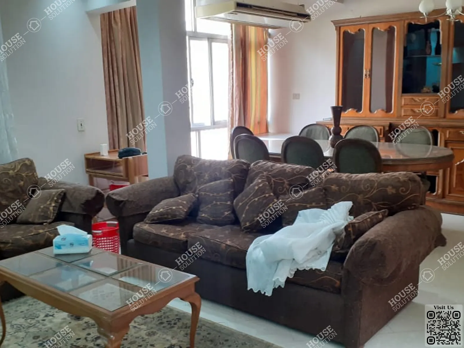 RECEPTION @ Apartments For Rent In Maadi Maadi Degla Area: 120 m² consists of 2 Bedrooms 2 Bathrooms Furnished 5 stars #6392-1