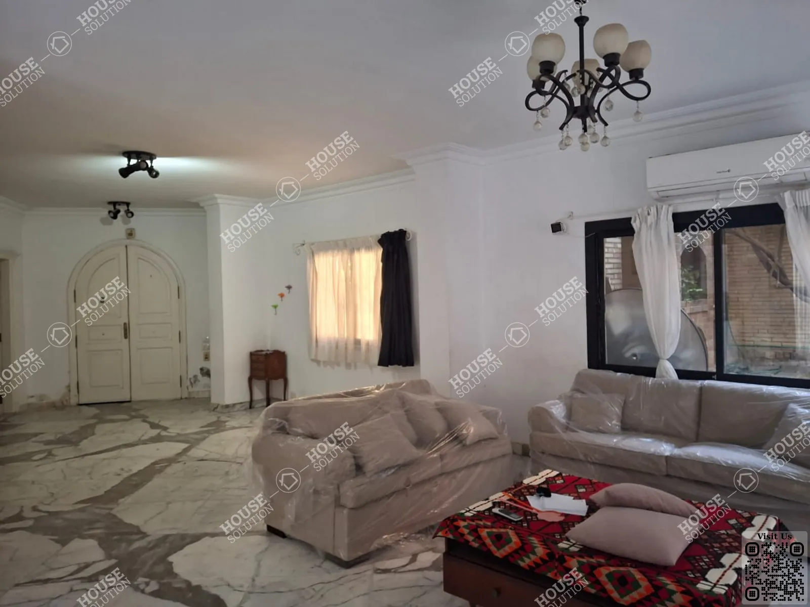 RECEPTION @ Ground Floors For Rent In Maadi Maadi Sarayat Area: 180 m² consists of 3 Bedrooms 3 Bathrooms Furnished 5 stars #6400-2