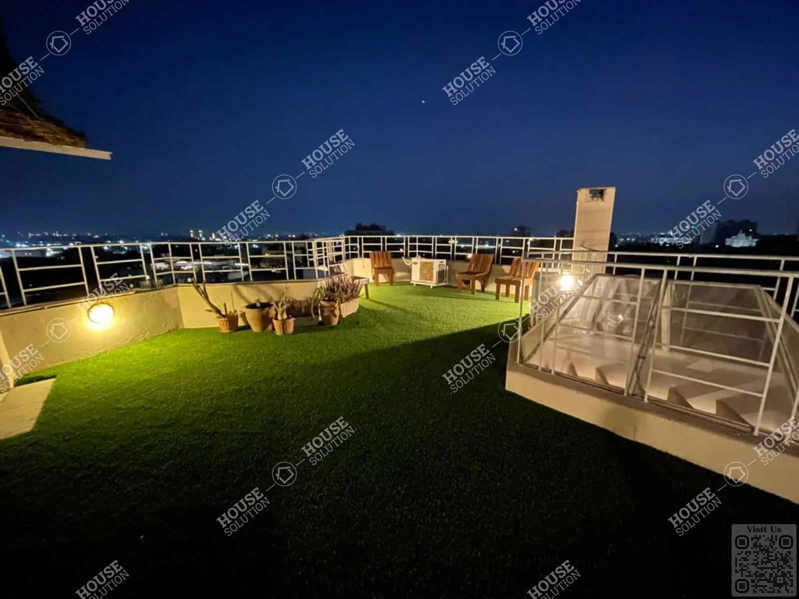 TERRACE  @ Penthouses For Rent In Maadi Maadi Sarayat Area: 160 m² consists of 2 Bedrooms 2 Bathrooms Furnished 5 stars #6405-2