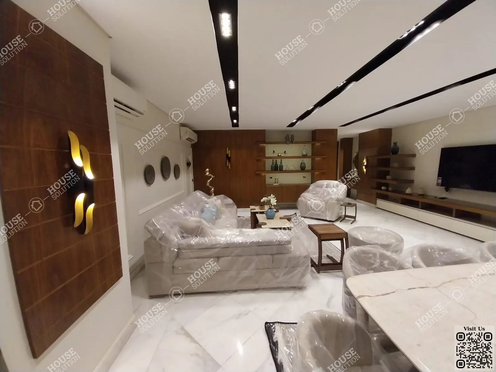 RECEPTION @ Apartments For Rent In Maadi Maadi Sarayat Area: 280 m² consists of 3 Bedrooms 4 Bathrooms Modern furnished 5 stars #6422-1