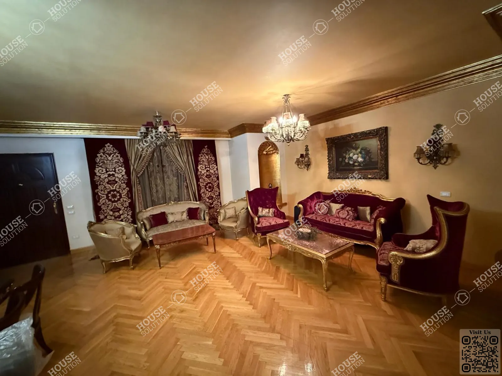 RECEPTION @ Ground Floors For Rent In Maadi Maadi Degla Area: 220 m² consists of 3 Bedrooms 3 Bathrooms Furnished 3 stars #6433-0