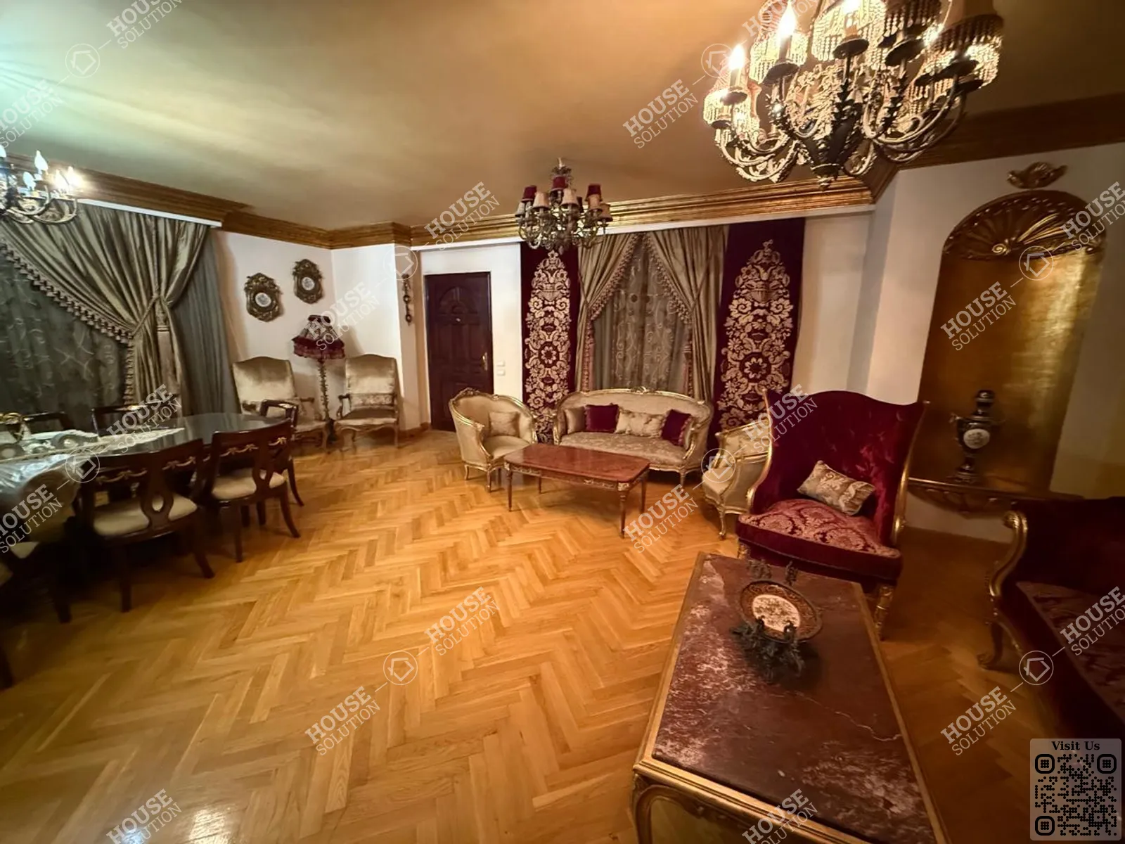 RECEPTION @ Ground Floors For Rent In Maadi Maadi Degla Area: 220 m² consists of 3 Bedrooms 3 Bathrooms Furnished 3 stars #6433-1