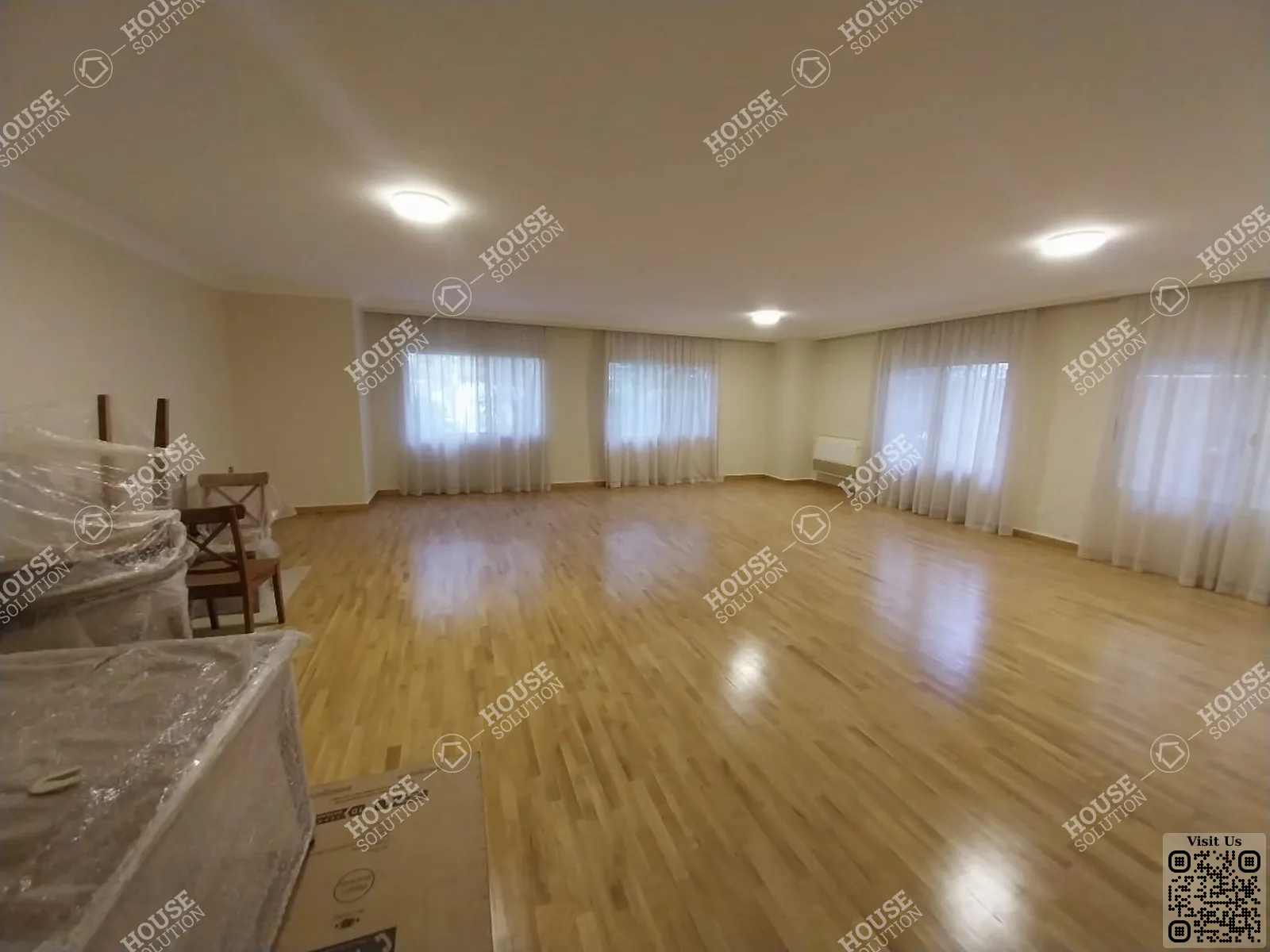 Ground Floors For Sale In Maadi Maadi Sarayat Area: 320 m² consists of 4 Bedrooms 3 Bathrooms Semi furnished 1 stars #6436