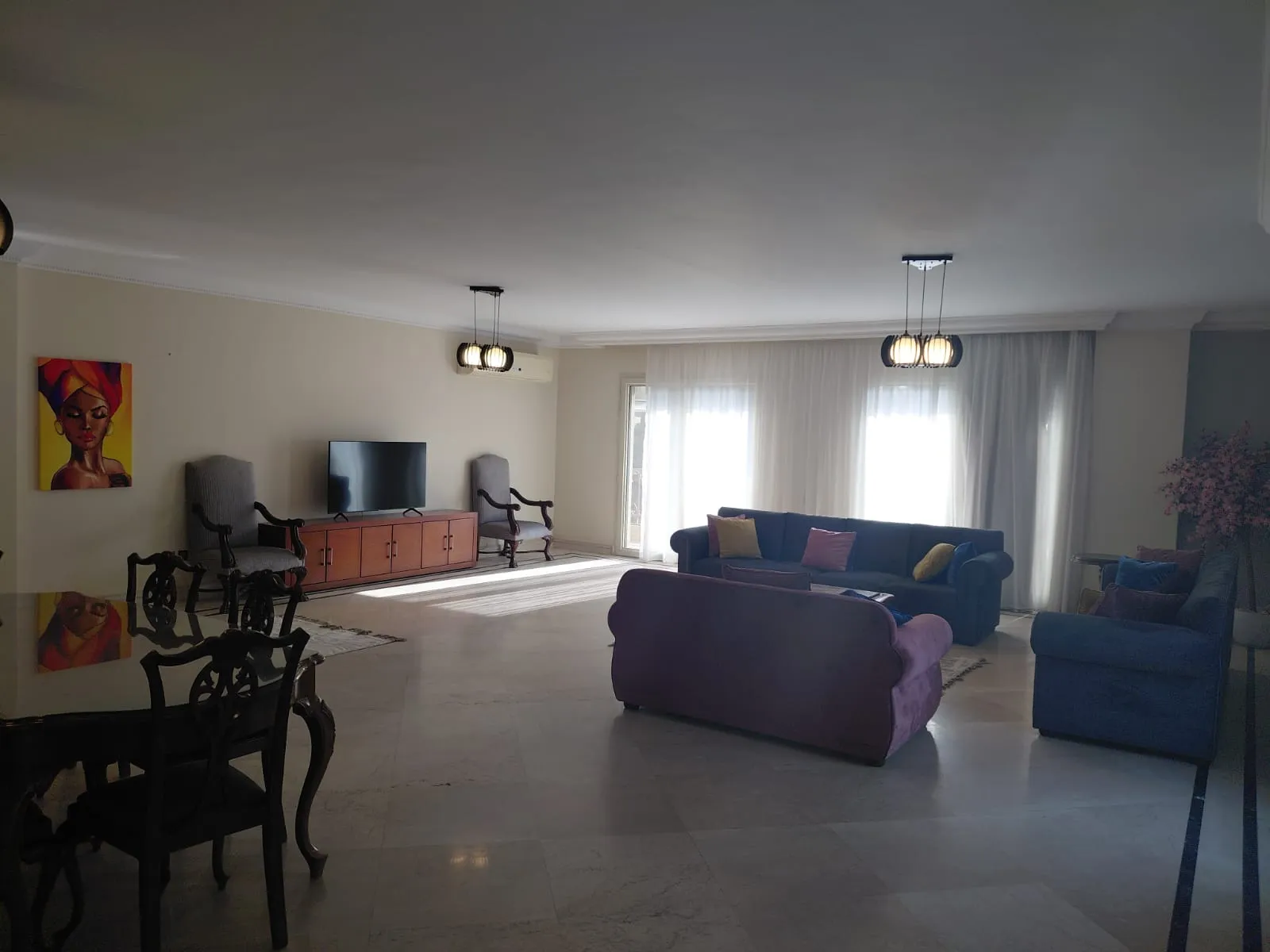 Apartments For Sale In Maadi Maadi Sarayat Area: 350 m² consists of 4 Bedrooms 4 Bathrooms Modern furnished 5 stars #6447