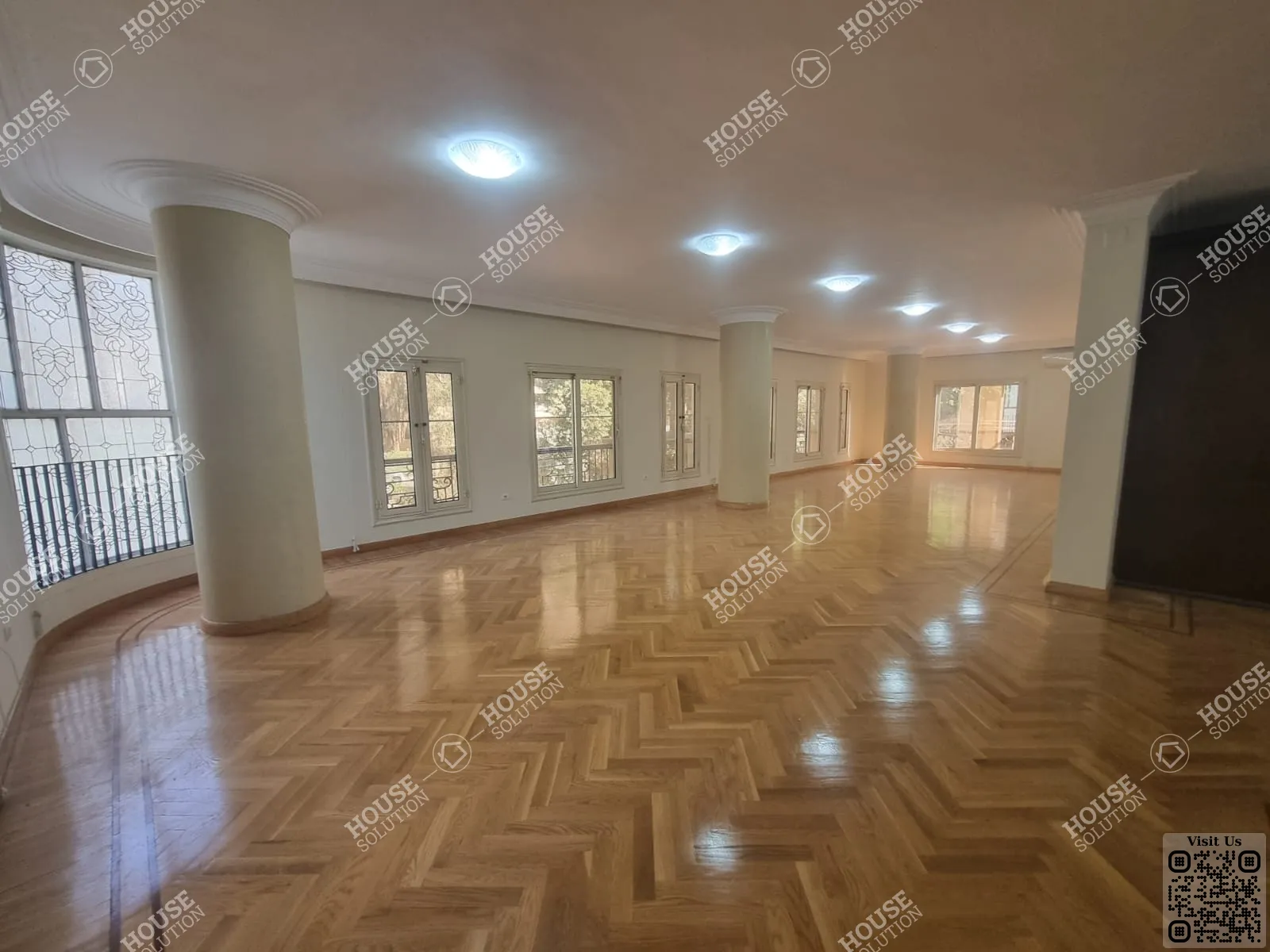 غرفة الاستقبال	 @ شقق للإيجار في المعادي سرايات المعادي مساحة: 265 م² تتكون من 3 غرفة 4 حمام نصف مفروش 5 نجوم #6471-0