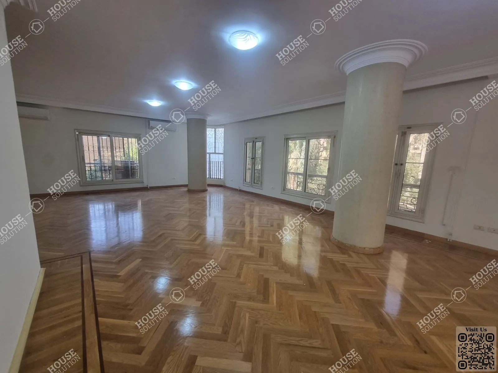 غرفة الاستقبال	 @ شقق للإيجار في المعادي سرايات المعادي مساحة: 265 م² تتكون من 3 غرفة 4 حمام نصف مفروش 5 نجوم #6471-1