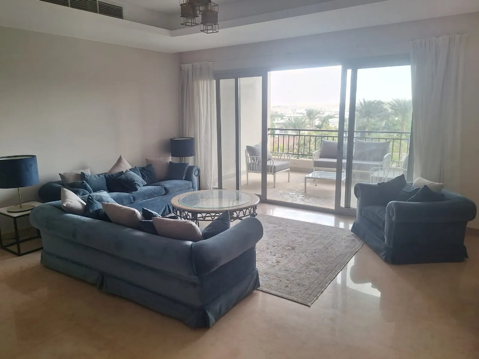 Apartments For Sale In New Cairo Cairo Festival City Al-Futtaim Area: 175 m² consists of 2 Bedrooms 3 Bathrooms Modern furnished 5 stars #6473