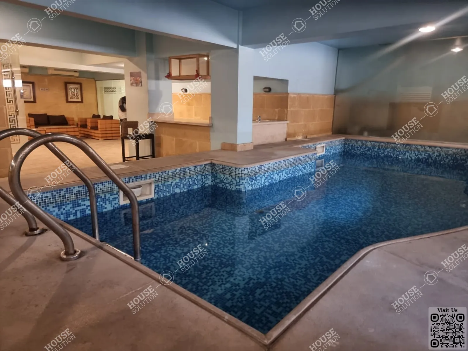 RECEPTION @ Apartments For Rent In Maadi Maadi Sarayat Area: 320 m² consists of 4 Bedrooms 4 Bathrooms Modern furnished 5 stars #6477-0