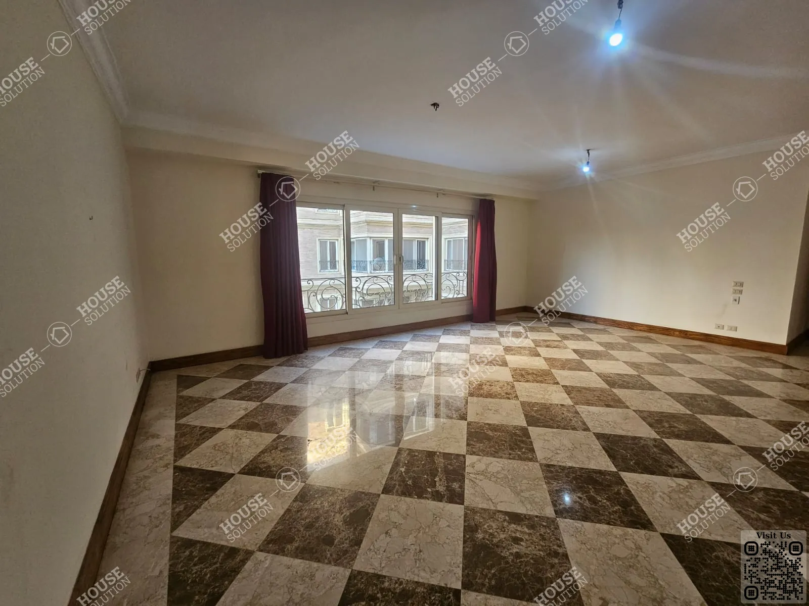 RECEPTION @ Apartments For Sale In Maadi Maadi Sarayat Area: 240 m² consists of 4 Bedrooms 3 Bathrooms Semi furnished 5 stars #6480-1