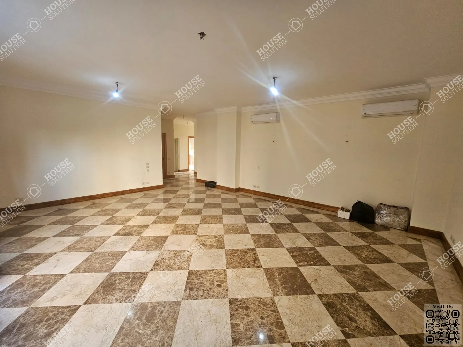 RECEPTION @ Apartments For Sale In Maadi Maadi Sarayat Area: 240 m² consists of 4 Bedrooms 3 Bathrooms Semi furnished 5 stars #6480-2