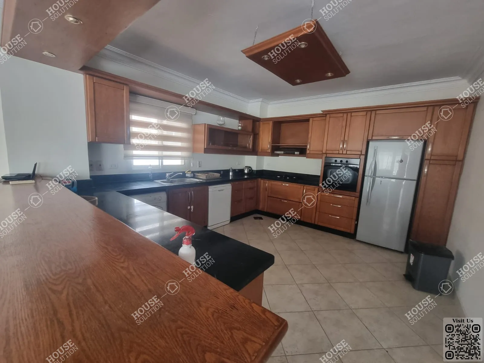 مطبخ	 @ رووف للإيجار في المعادي سرايات المعادي مساحة: 120 م² تتكون من 2 غرفة 3 حمام مفروش 5 نجوم #6482-2