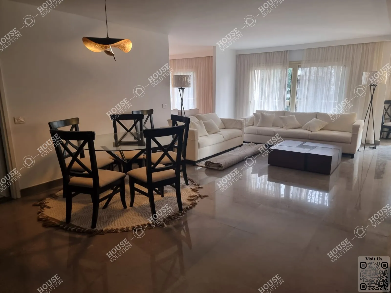 RECEPTION  @ Apartments For Rent In Maadi Maadi Sarayat Area: 200 m² consists of 3 Bedrooms 4 Bathrooms Modern furnished 5 stars #6485-0