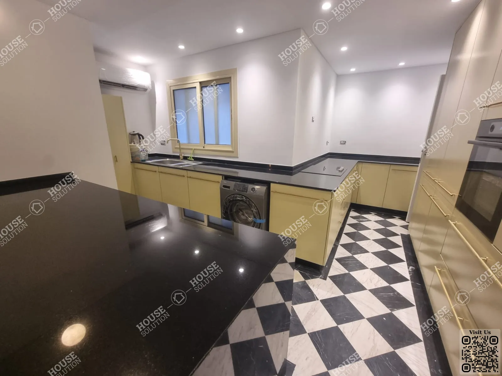 KITCHEN  @ Apartments For Rent In Maadi Maadi Sarayat Area: 200 m² consists of 3 Bedrooms 4 Bathrooms Modern furnished 5 stars #6485-2