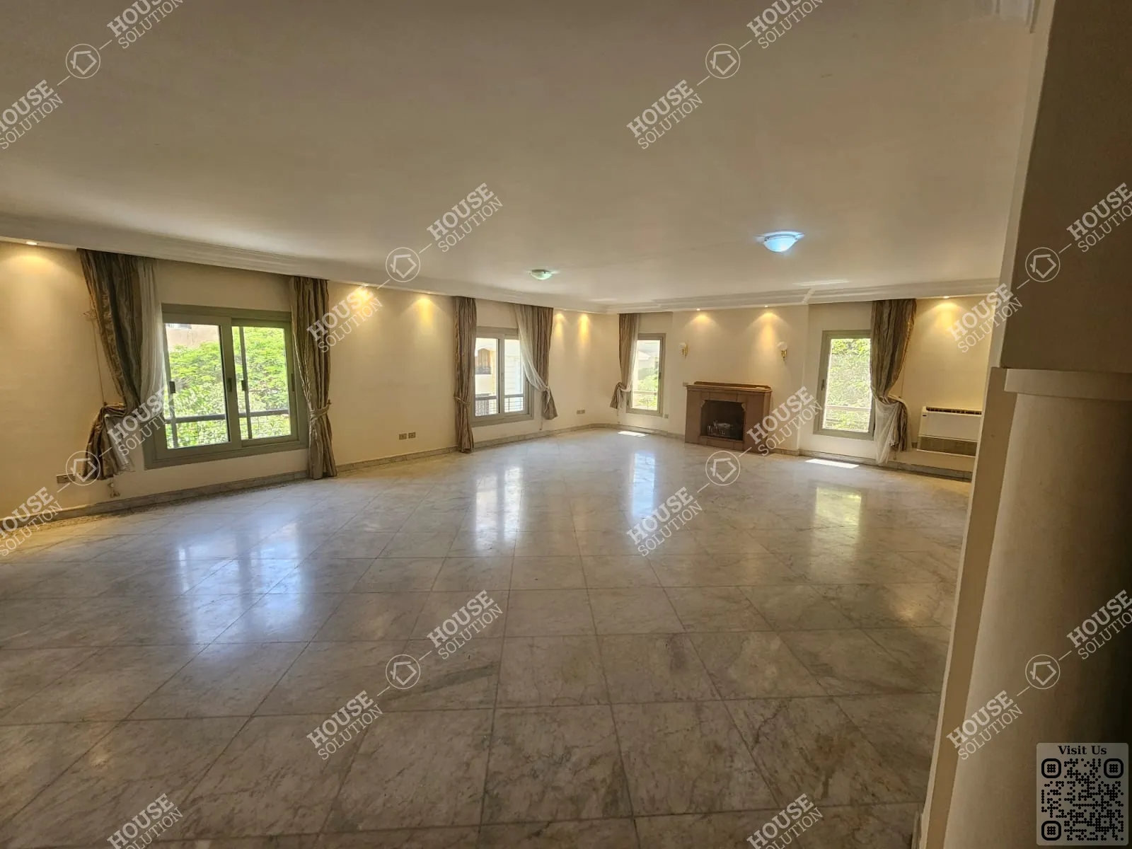 RECEPTION  @ Apartments For Rent In Maadi Maadi Sarayat Area: 250 m² consists of 4 Bedrooms 5 Bathrooms Semi furnished 5 stars #6488-0
