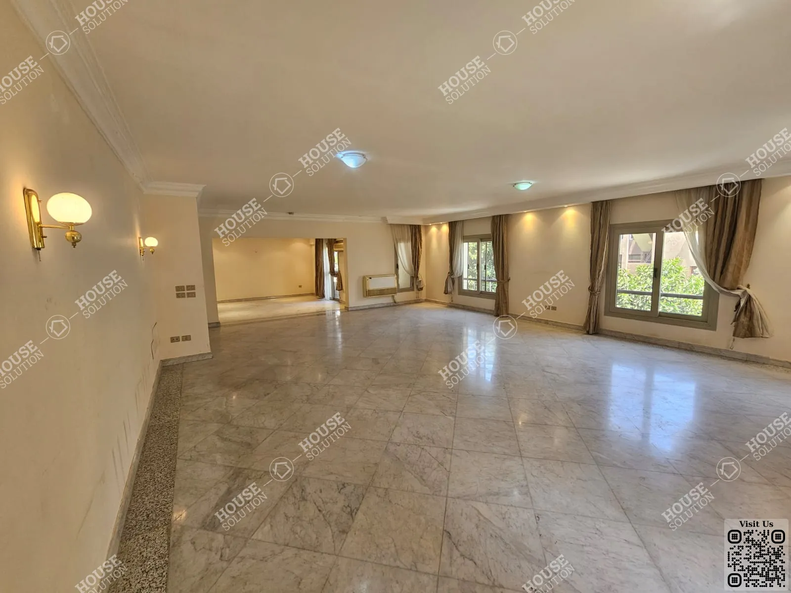 RECEPTION  @ Apartments For Rent In Maadi Maadi Sarayat Area: 250 m² consists of 4 Bedrooms 5 Bathrooms Semi furnished 5 stars #6488-1
