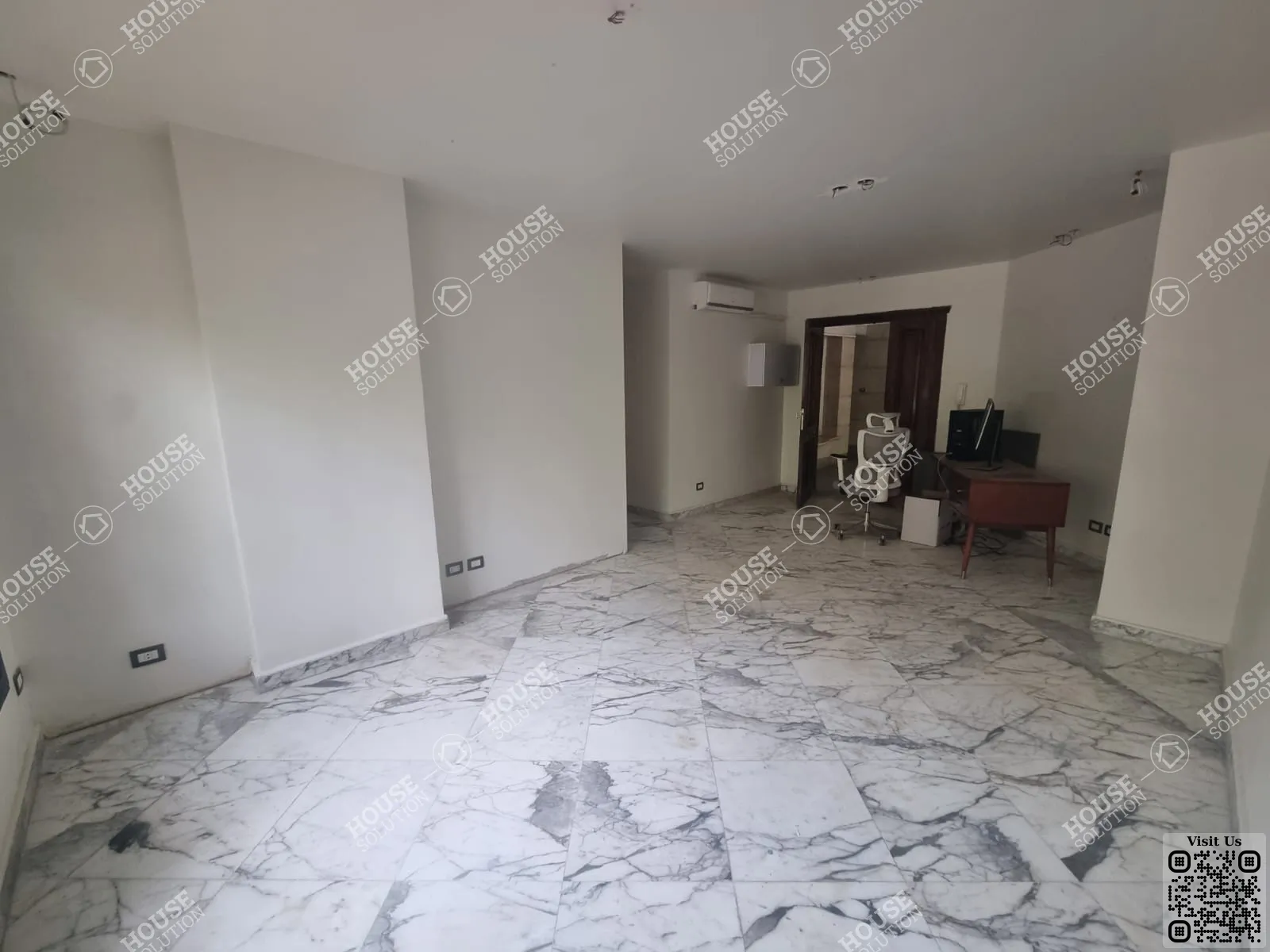 RECEPTION @ Office spaces For Rent In Maadi Maadi Sarayat Area: 140 m² consists of 2 Bedrooms 1 Bathrooms Semi furnished 3 stars #6489-1