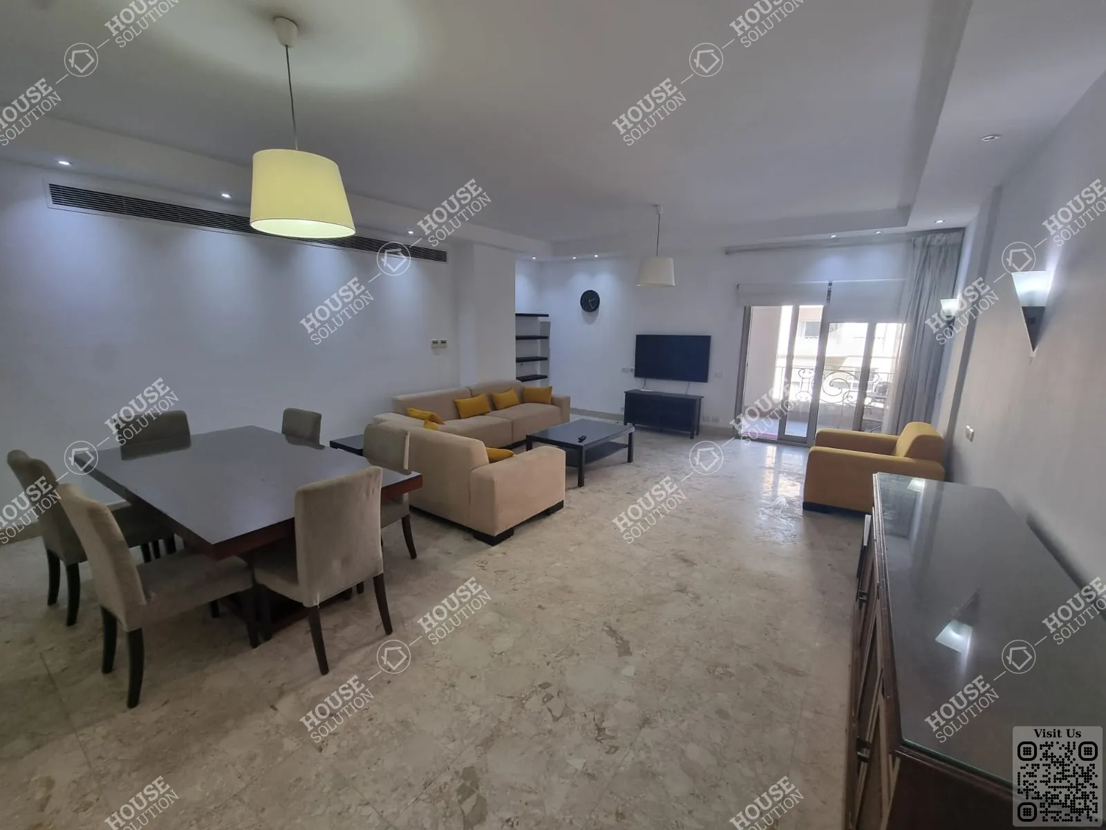 RECEPTION  @ Apartments For Rent In Maadi Maadi Sarayat Area: 145 m² consists of 3 Bedrooms 3 Bathrooms Modern furnished 5 stars #6490-1