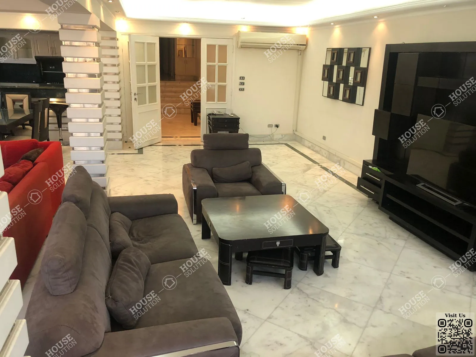 Apartments For Sale In Maadi Maadi Sarayat Area: 200 m² consists of 4 Bedrooms 3 Bathrooms Furnished 5 stars #6493